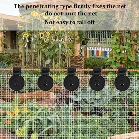 1000pcs Mulifunctional Sunshade Net Fixing Clip