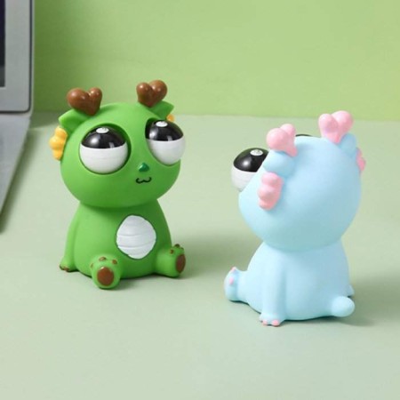 Squeeze Googly Eye dragon doll vent toy