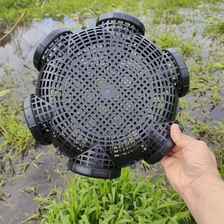 Outdoor Fishing Cage Basket (6 Hole)=(6pcs 14.5 inch)