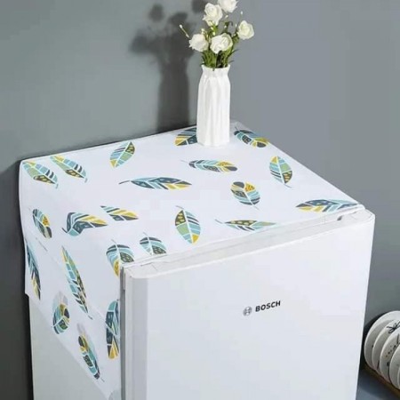 Fridge Dust Cover (White and Pata)